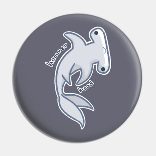 hammerhead shark Pin
