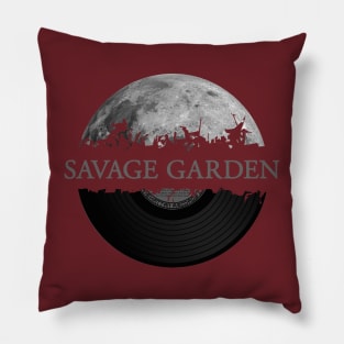 Savage Garden moon vinyl Pillow