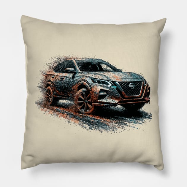 Nissan Altima Pillow by Vehicles-Art