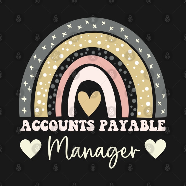 Accounts Payable Vintage Retro Accounts Payable Manager by Printopedy