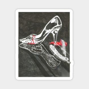 Cinderella's Glass Slipper Magnet