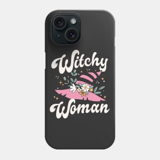 Witchy Woman Funny Witch Halloween Phone Case