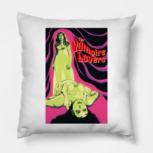 The Vampire Lovers Movie Art Pillow