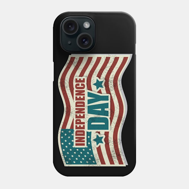 4th of July independence day Phone Case by osaya