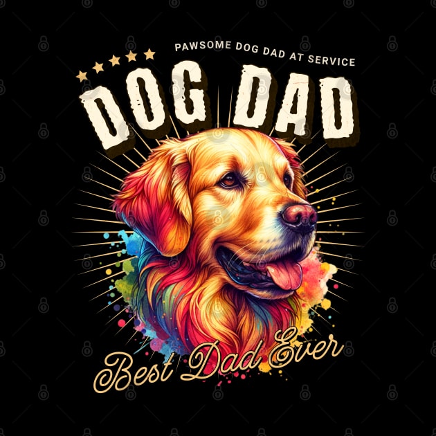 Dog Dad - Fathers Day Gift - Dad Fathers Day by TayaDesign