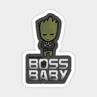 Boss Baby Groot Magnet