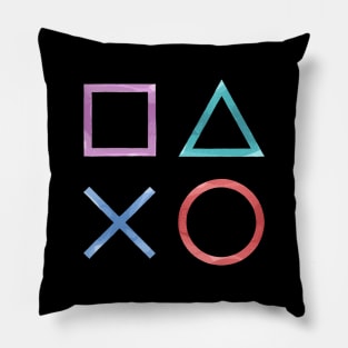 Playstation Symbols Pillow