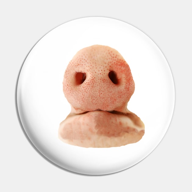 Pig nose Pin by dodgerfl