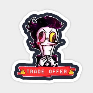 Spamton - "Trade Offer" Magnet