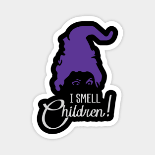 I Smell Children T-Shirt Funny Sanderson Sisters Hocus Pocus Halloween Magnet