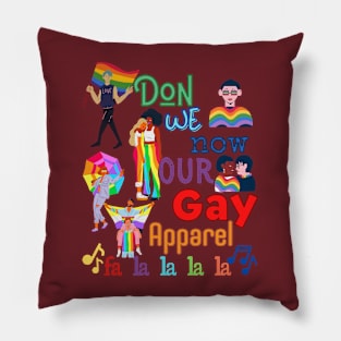 Our Gay Apparel Queer Christmas Pillow