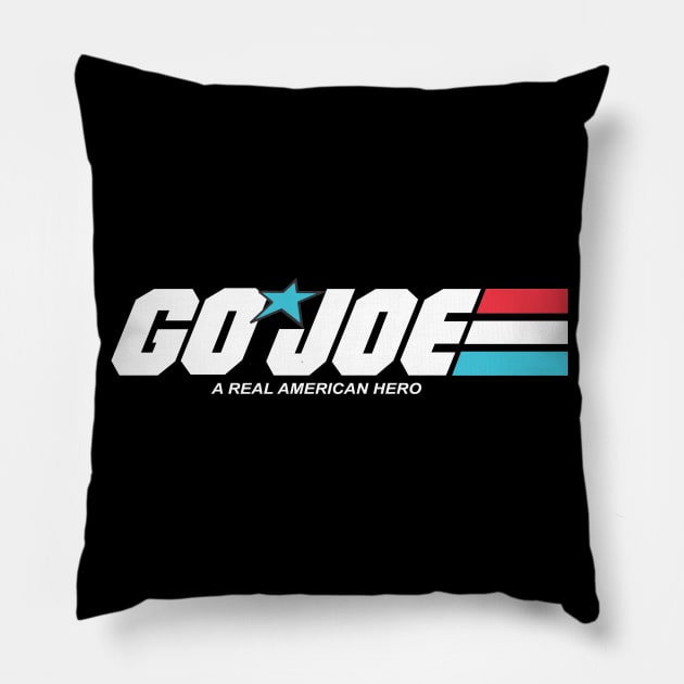 Go Joe - A Real American Hero: Biden 2020 Pillow by Buckle Up Tees