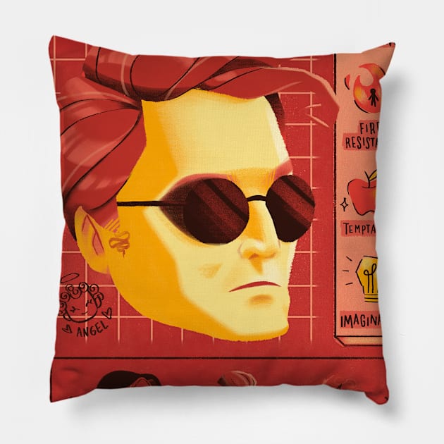 Crowley Pillow by giovana giberti