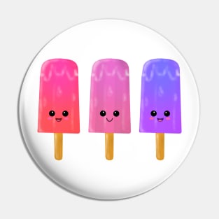 Popsicle trio Pin