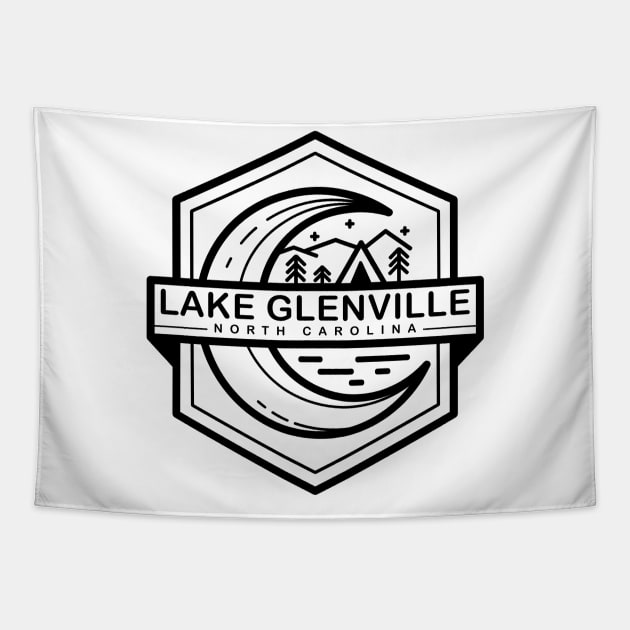 Lake glenville north carolina Tapestry by LeapDaze