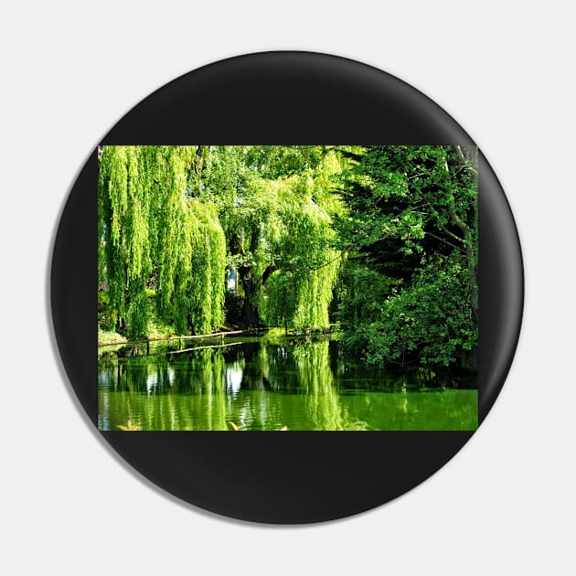 Willow tree Pin by CarolineArts