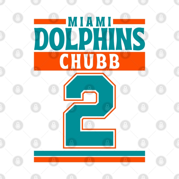 Miami Dolphins Chubb 2 Edition 3 by Astronaut.co