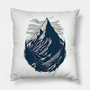 Mountains Pillow