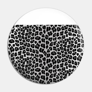 Snow Leopard print Pin