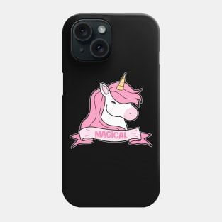 Pink Magical Cute Unicorn Phone Case