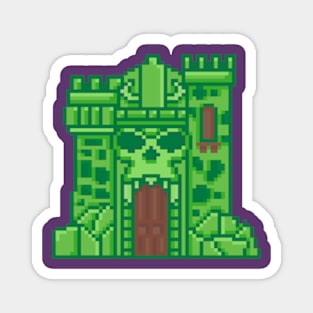 Castle Grayskull 8bit Magnet