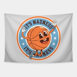 It's Madness - Retro College Basketball Tapestry