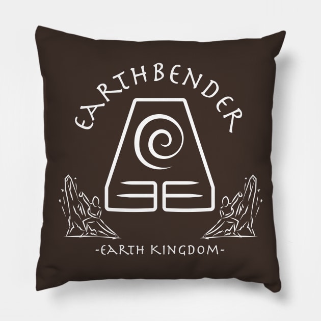 Earthbender Pillow by seriefanatic