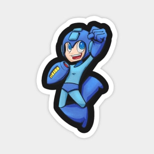 The Blue Bomber Magnet