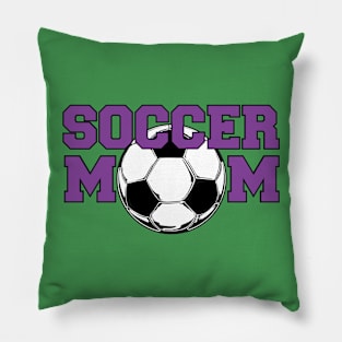 Soccer MoM in Purple Pillow