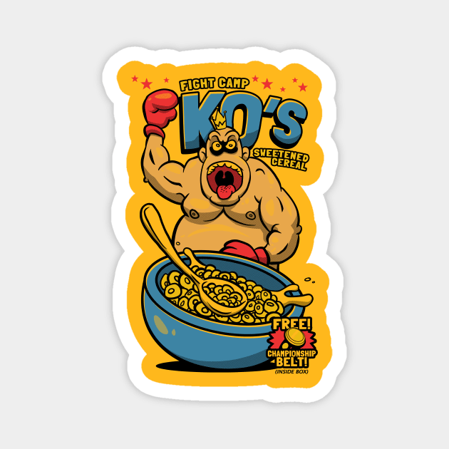 KOs Cereal Magnet by RoundFive