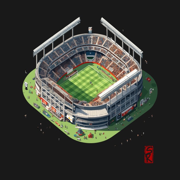 Isometric stadium by siriusreno