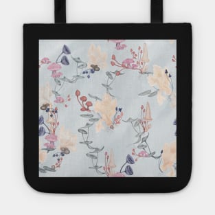 Dew Drops on Mushrooms Tote