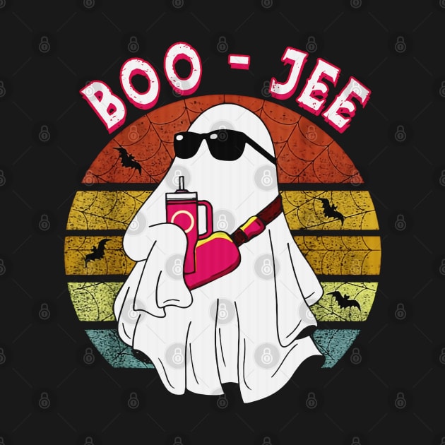 Well Spooky Season Cute Ghost Halloween Costume Boujee Boo-Jee by masterpiecesai