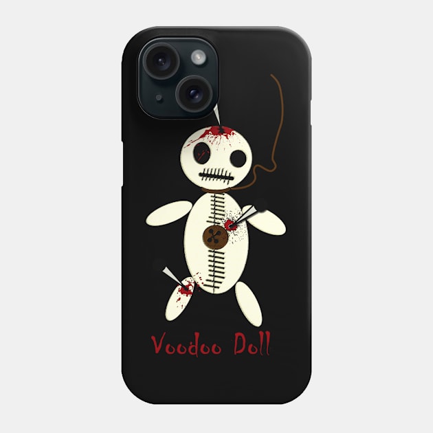 voodoo doll Phone Case by Pirman.arts