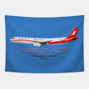 Airbus A321 - Shanghai Airlines Tapestry