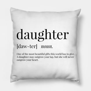 Daughter Definition Pillow