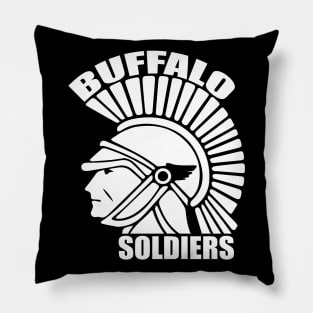 Buffalo Soldiers tee design birthday gift graphic Pillow