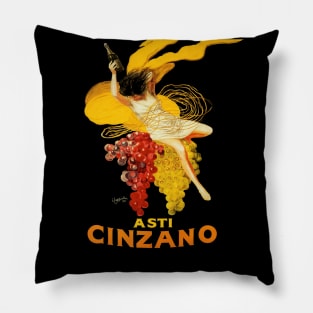 Leonetto Cappiello Cinzano Cocktail Advertising Poster Pillow