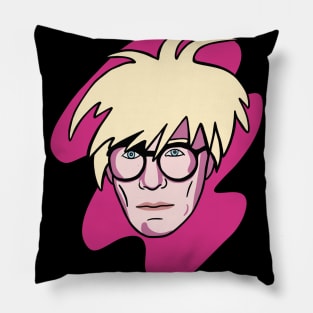 Pop Art Portrait Pillow