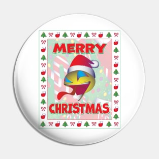 extreme smiley christmas Pin