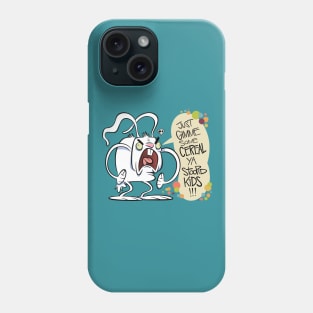 Cereal-Deprived Rabbit Phone Case