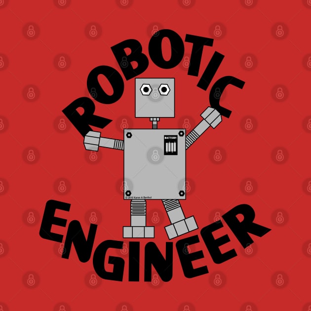 Robotic Engineer Text by Barthol Graphics