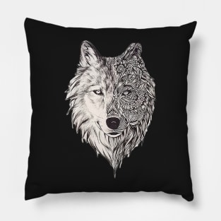 Mandala wolf vol.2 Pillow