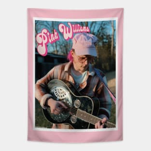 Pink Williams Retro Portrait Tapestry