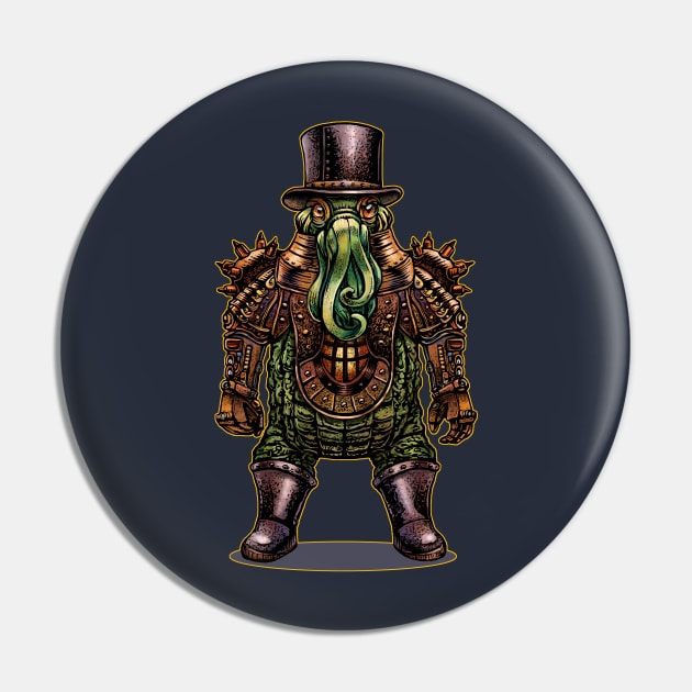 Lord Dreadnought Pin by ChetArt