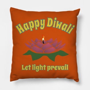 Diwali- Let Light Prevail Pillow