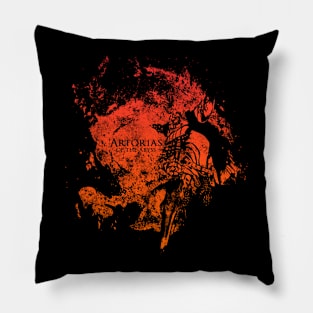 Abyss Splatter (Red) Pillow