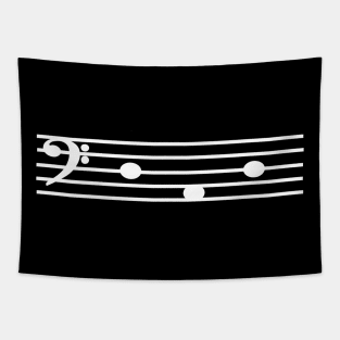 Dad Sheet Music Bass Clef Tapestry