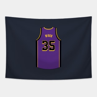 Christian Wood Jersey Statement Qiangy Tapestry