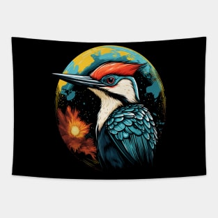 Woodpecker Earth Day Tapestry